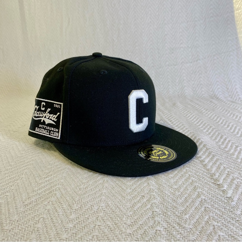 Pittsburgh Crawfords Rings & Crwns Team Fitted Hat - Black